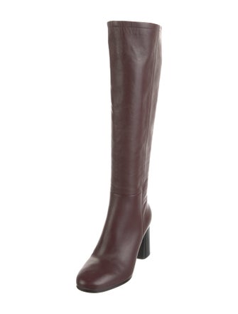 Diane von Furstenberg Leather Riding Boots