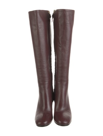 Diane von Furstenberg Leather Riding Boots