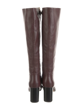 Diane von Furstenberg Leather Riding Boots