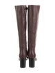 Diane von Furstenberg Leather Riding Boots