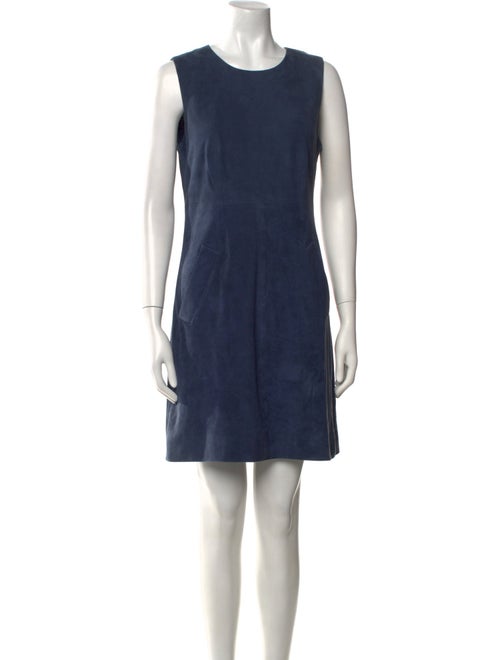 Diane von Furstenberg Suede Mini Dress