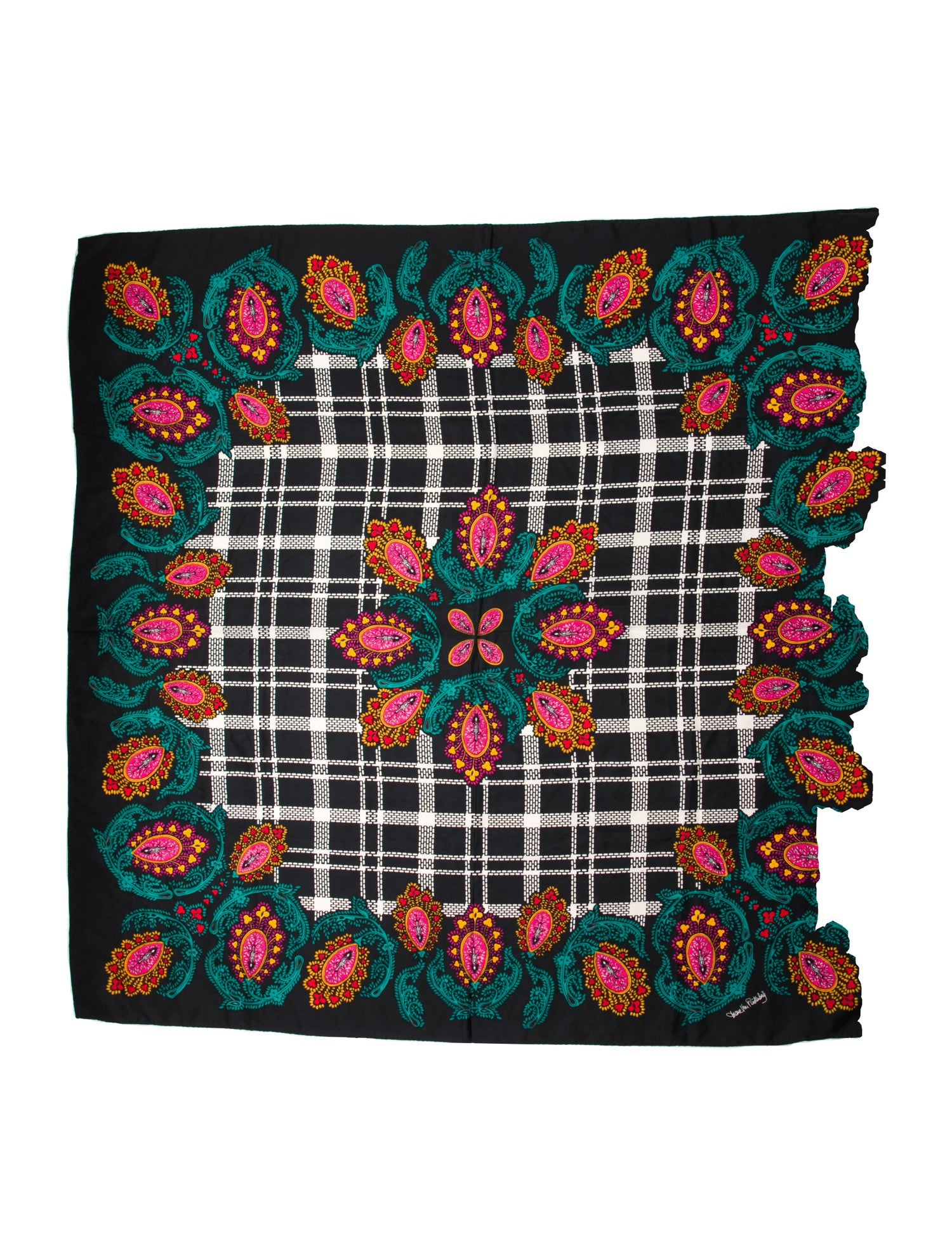 Diane von Furstenberg Silk Printed Scarf