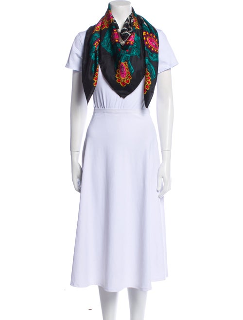 Diane von Furstenberg Silk Printed Scarf