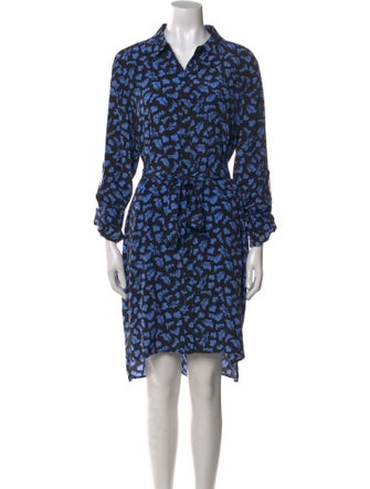 Diane von Furstenberg Silk Knee-Length Dress