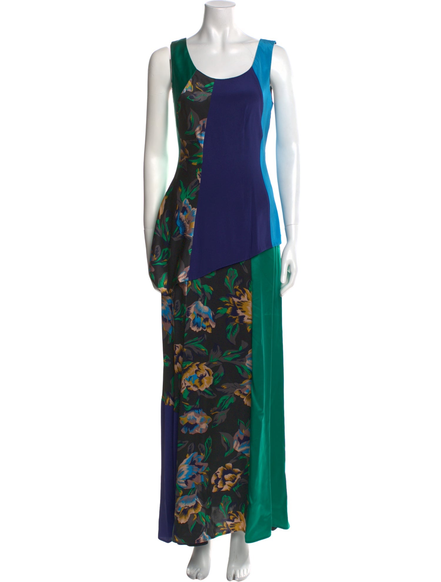 Diane von Furstenberg Silk Long Dress w/ Tags