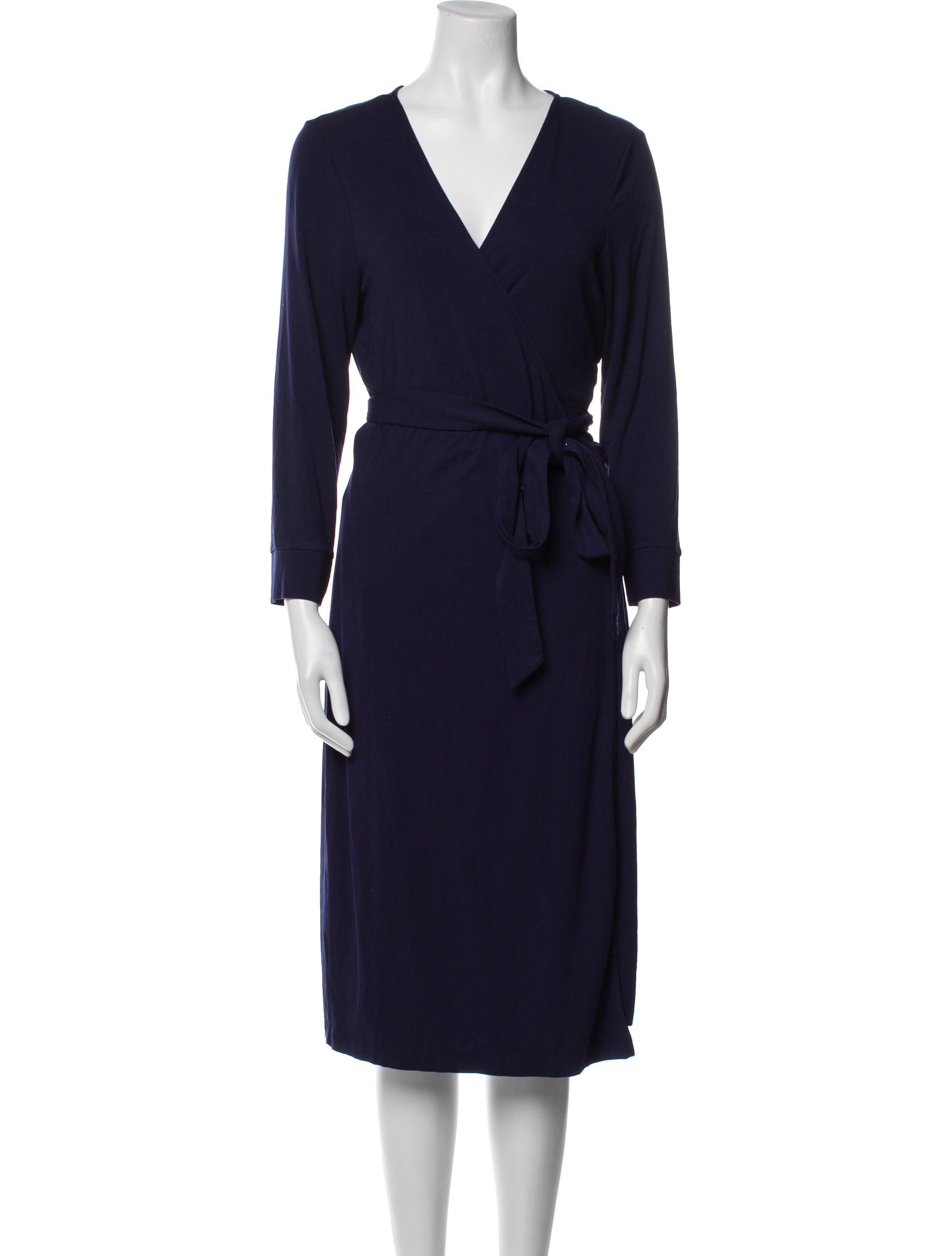 Diane von Furstenberg V-Neck Knee-Length Dress
