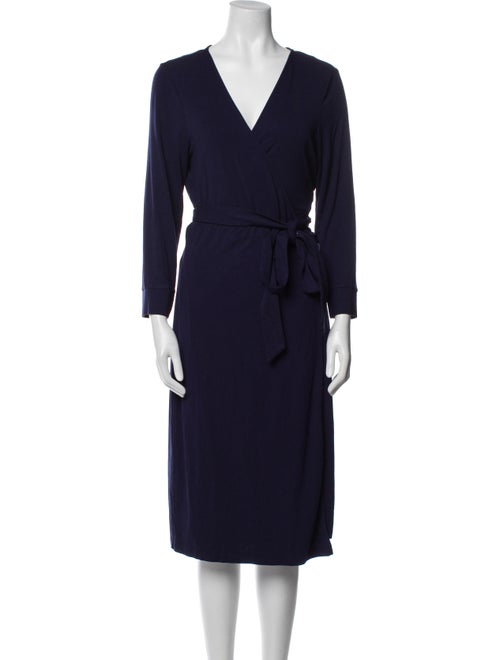 Diane von Furstenberg V-Neck Knee-Length Dress