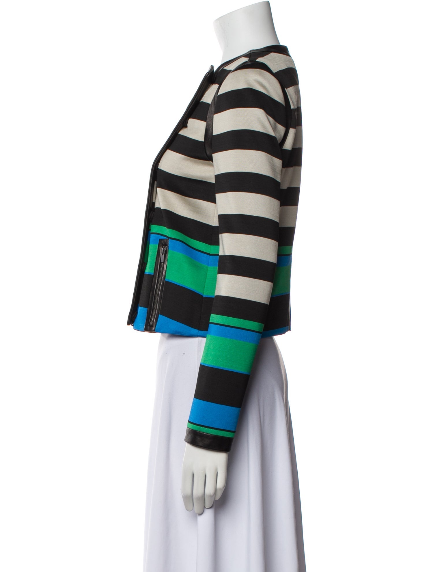 Diane von Furstenberg Striped Jacket