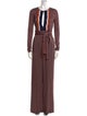 Diane von Furstenberg Silk Printed Jumpsuit