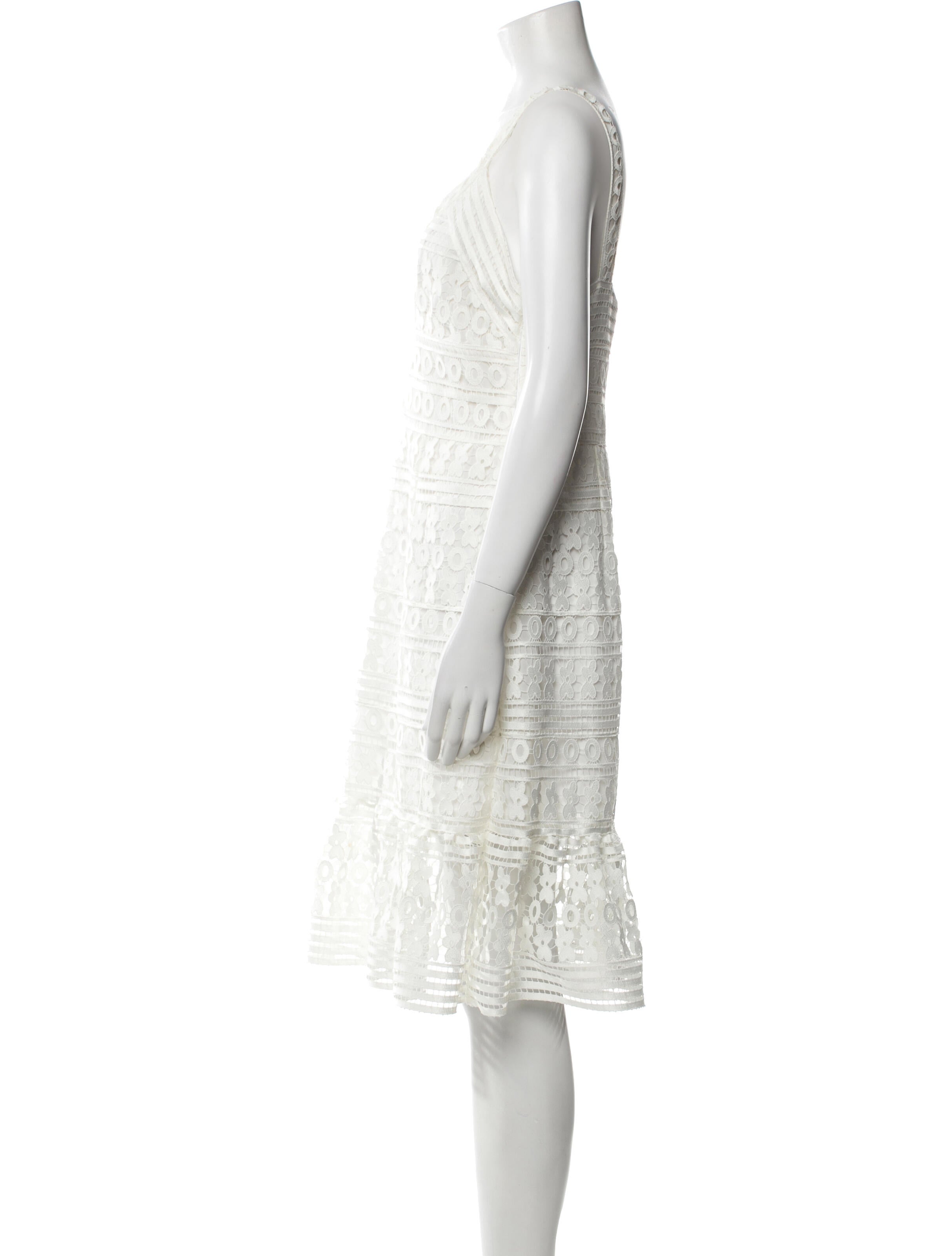 Diane von Furstenberg V-Neck Knee-Length Dress