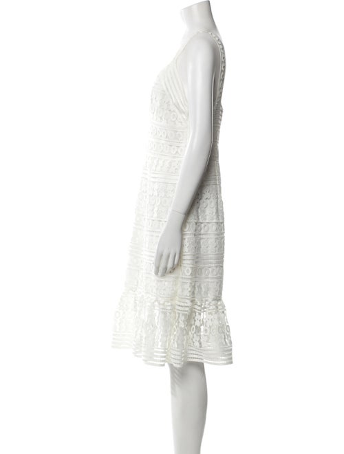 Diane von Furstenberg V-Neck Knee-Length Dress