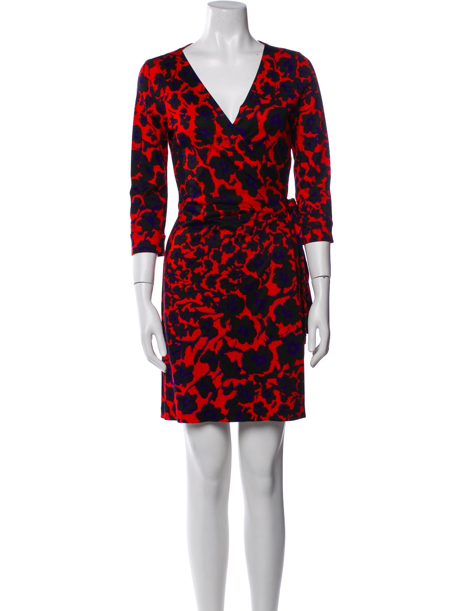 Diane von Furstenberg Silk Printed Robe