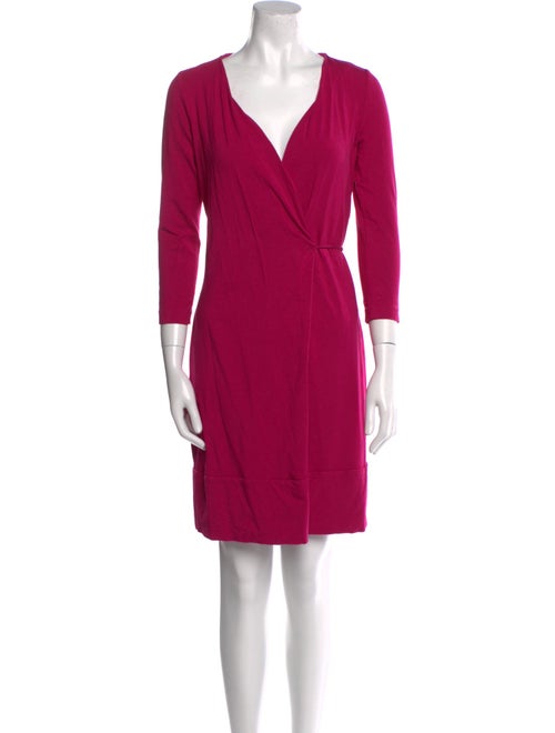 Diane von Furstenberg V-Neck Knee-Length Dress