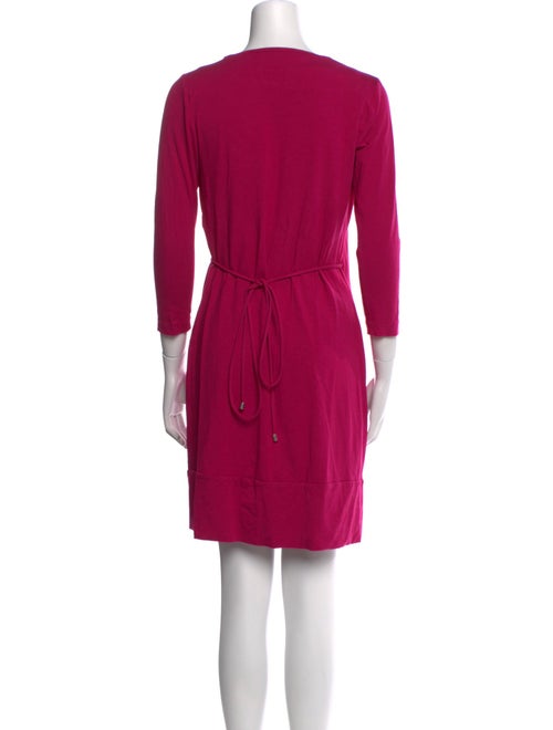 Diane von Furstenberg V-Neck Knee-Length Dress