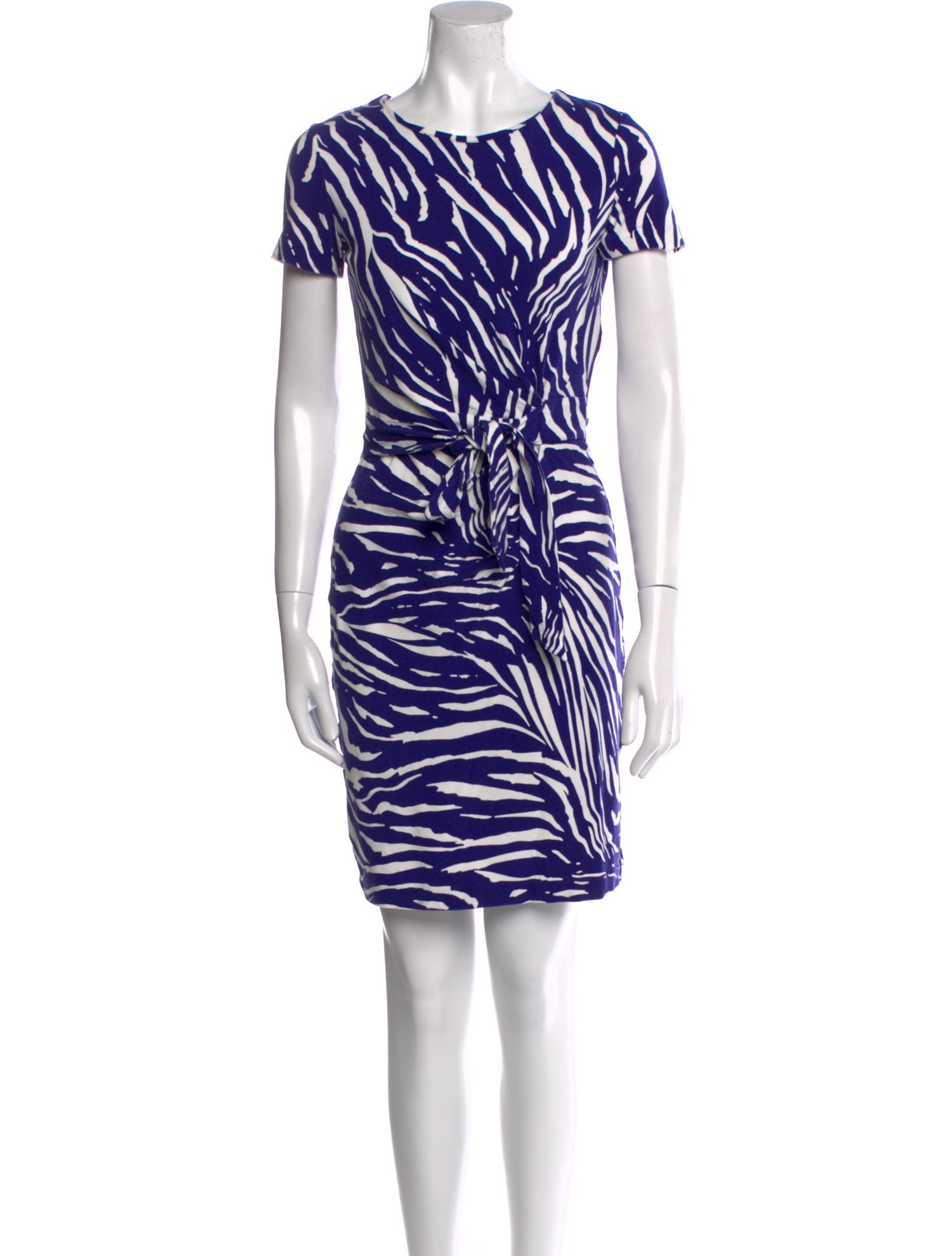Diane von Furstenberg Printed Knee-Length Dress