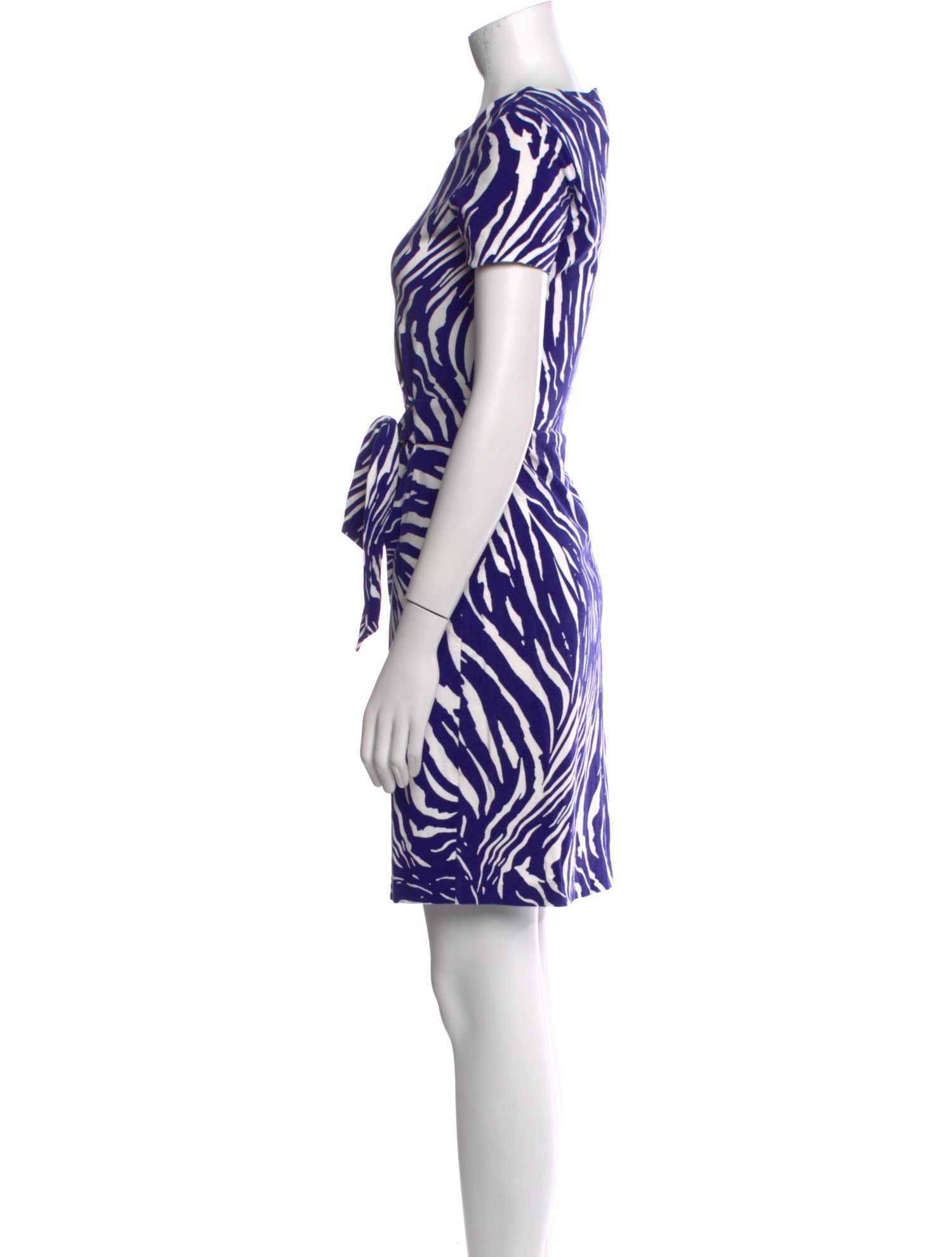 Diane von Furstenberg Printed Knee-Length Dress