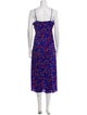 Diane von Furstenberg Nylon Midi Length Dress