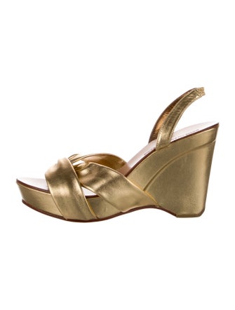 Diane von Furstenberg Leather Slingback Pumps