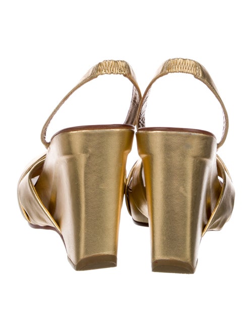 Diane von Furstenberg Leather Slingback Pumps