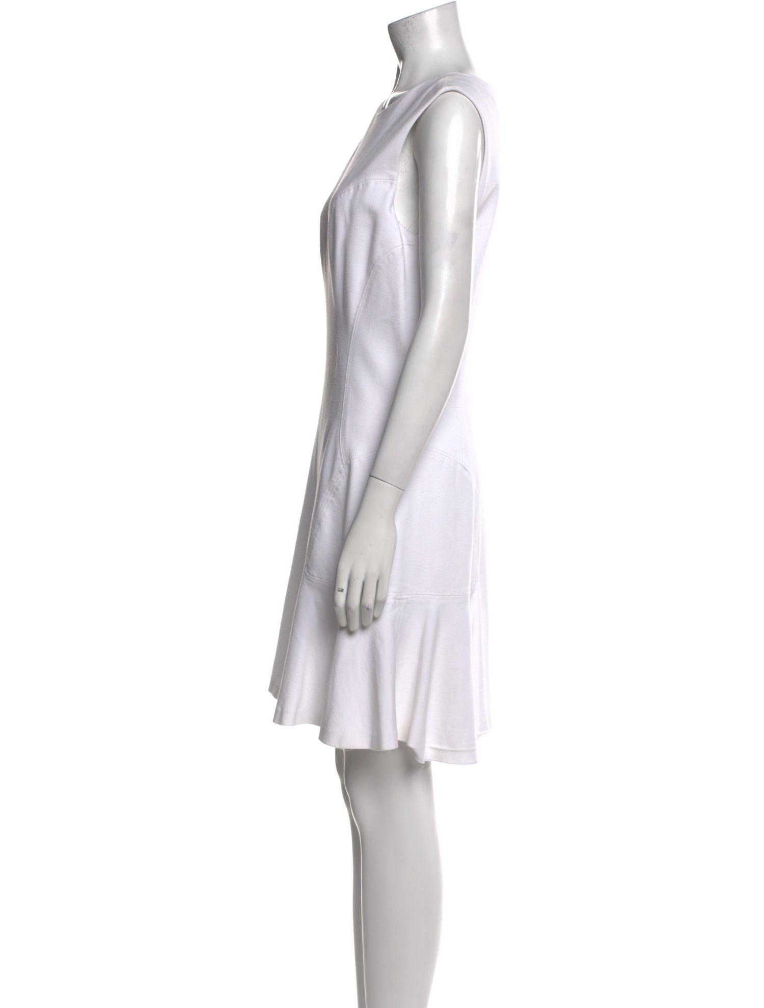 Diane von Furstenberg Scoop Neck Mini Dress