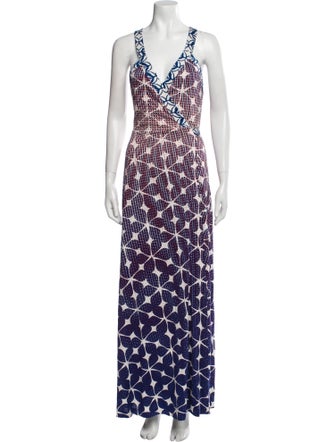 Diane von Furstenberg Silk Long Dress