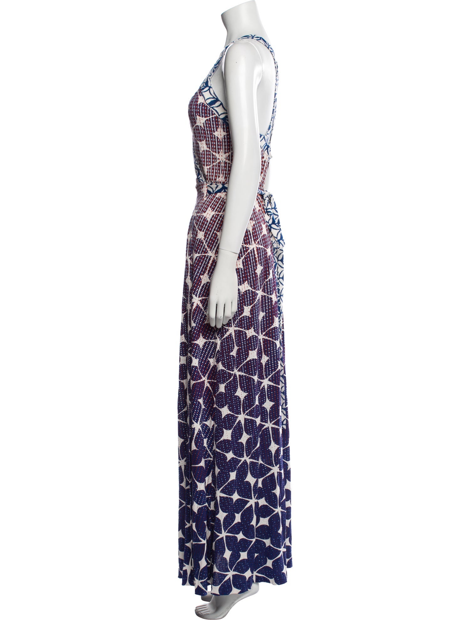 Diane von Furstenberg Silk Long Dress