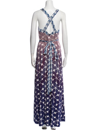 Diane von Furstenberg Silk Long Dress