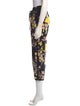 Diane von Furstenberg Silk Straight Leg Pants