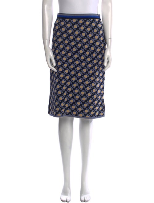 Diane von Furstenberg Printed Knee-Length Skirt