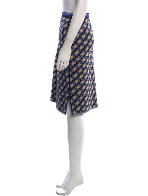 Diane von Furstenberg Printed Knee-Length Skirt