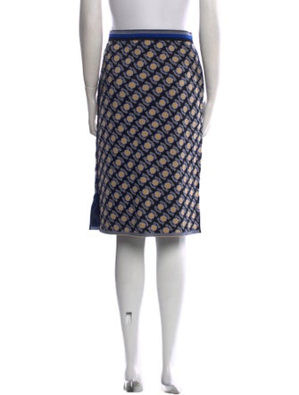 Diane von Furstenberg Printed Knee-Length Skirt