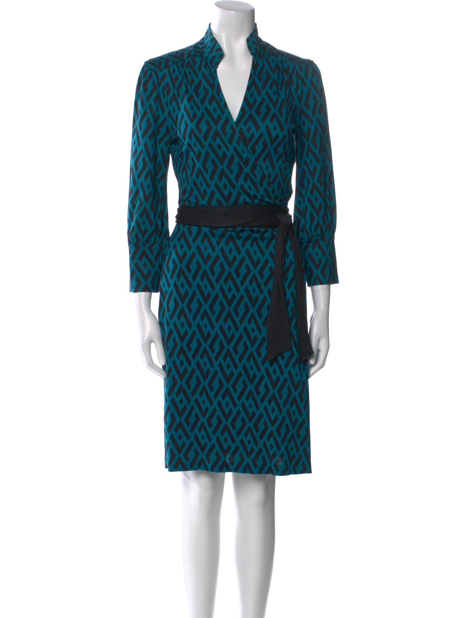 Diane von Furstenberg Silk Knee-Length Dress