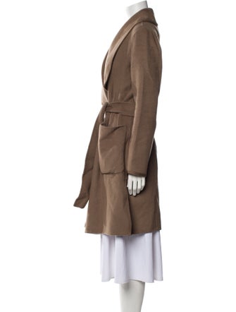 Diane von Furstenberg Wool Trench Coat