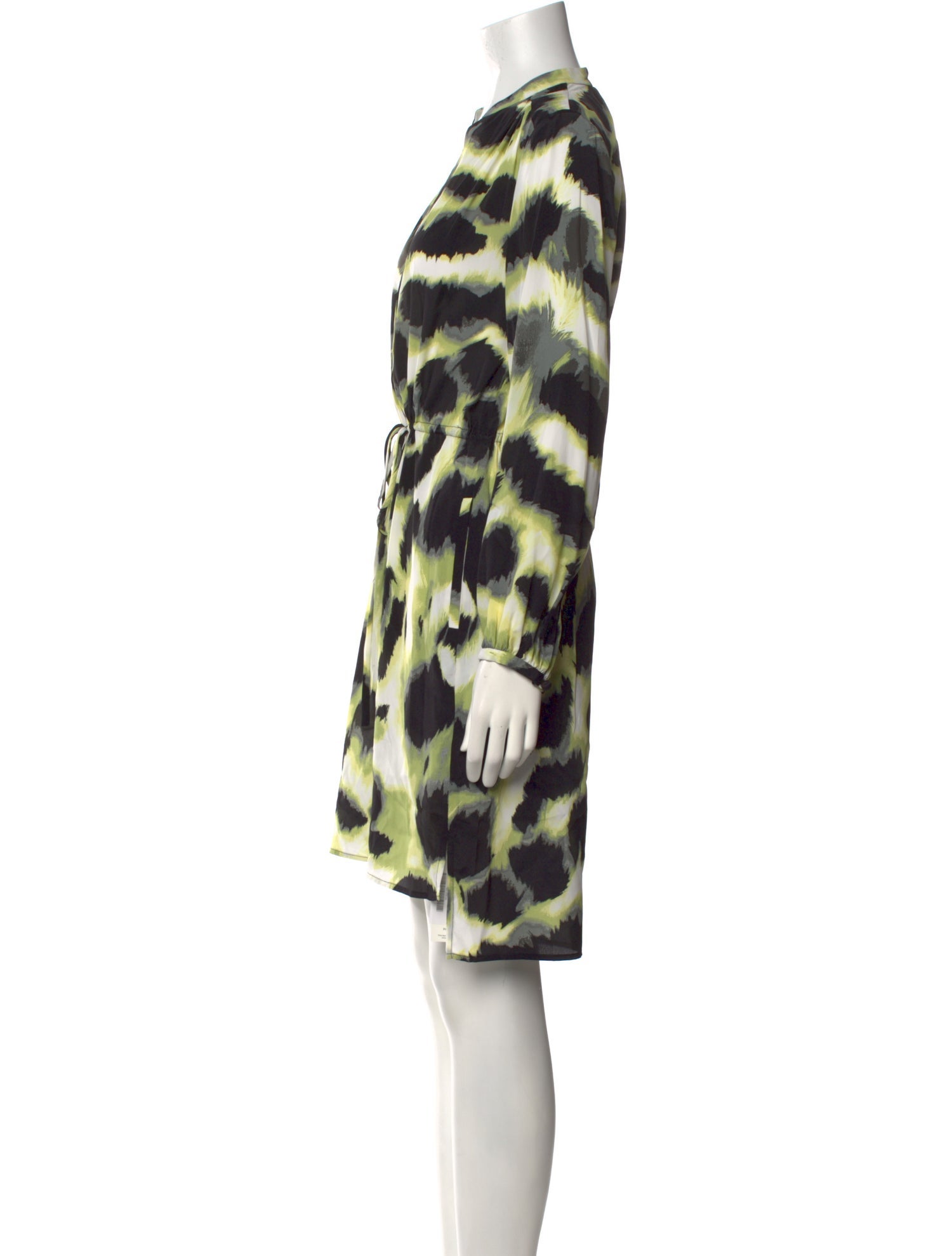 Diane von Furstenberg Printed Mini Dress w/ Tags