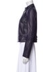 Diane von Furstenberg Leather Biker Jacket