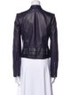 Diane von Furstenberg Leather Biker Jacket
