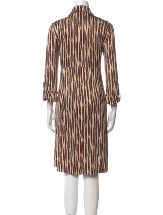 Diane von Furstenberg Silk Knee-Length Dress