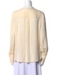 Diane von Furstenberg Silk Crew Neck Blouse