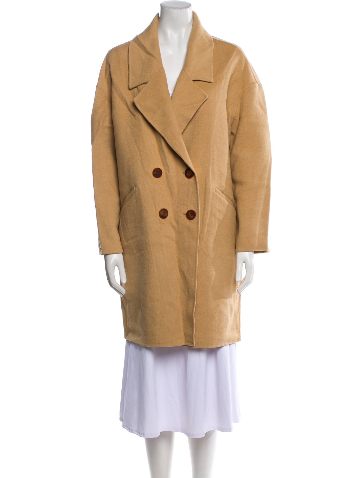 Diane von Furstenberg Wool Trench Coat