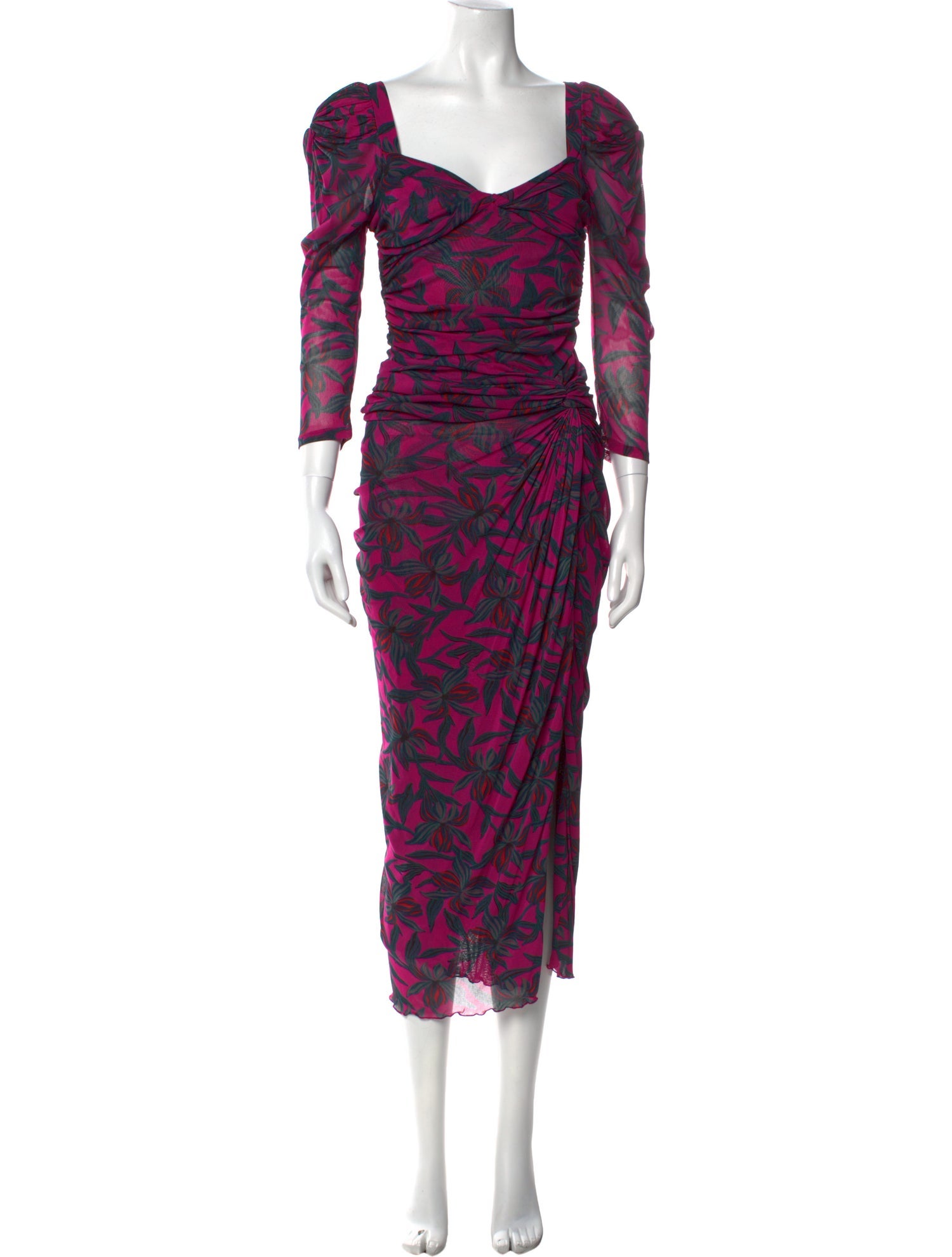 Diane von Furstenberg Printed Long Dress