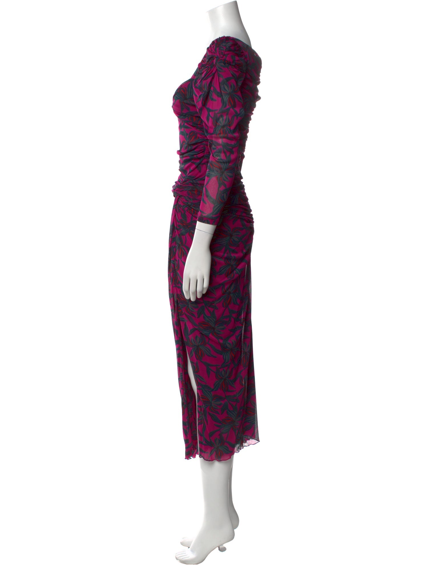 Diane von Furstenberg Printed Long Dress