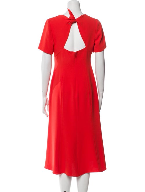 Diane von Furstenberg Crew Neck Midi Length Dress
