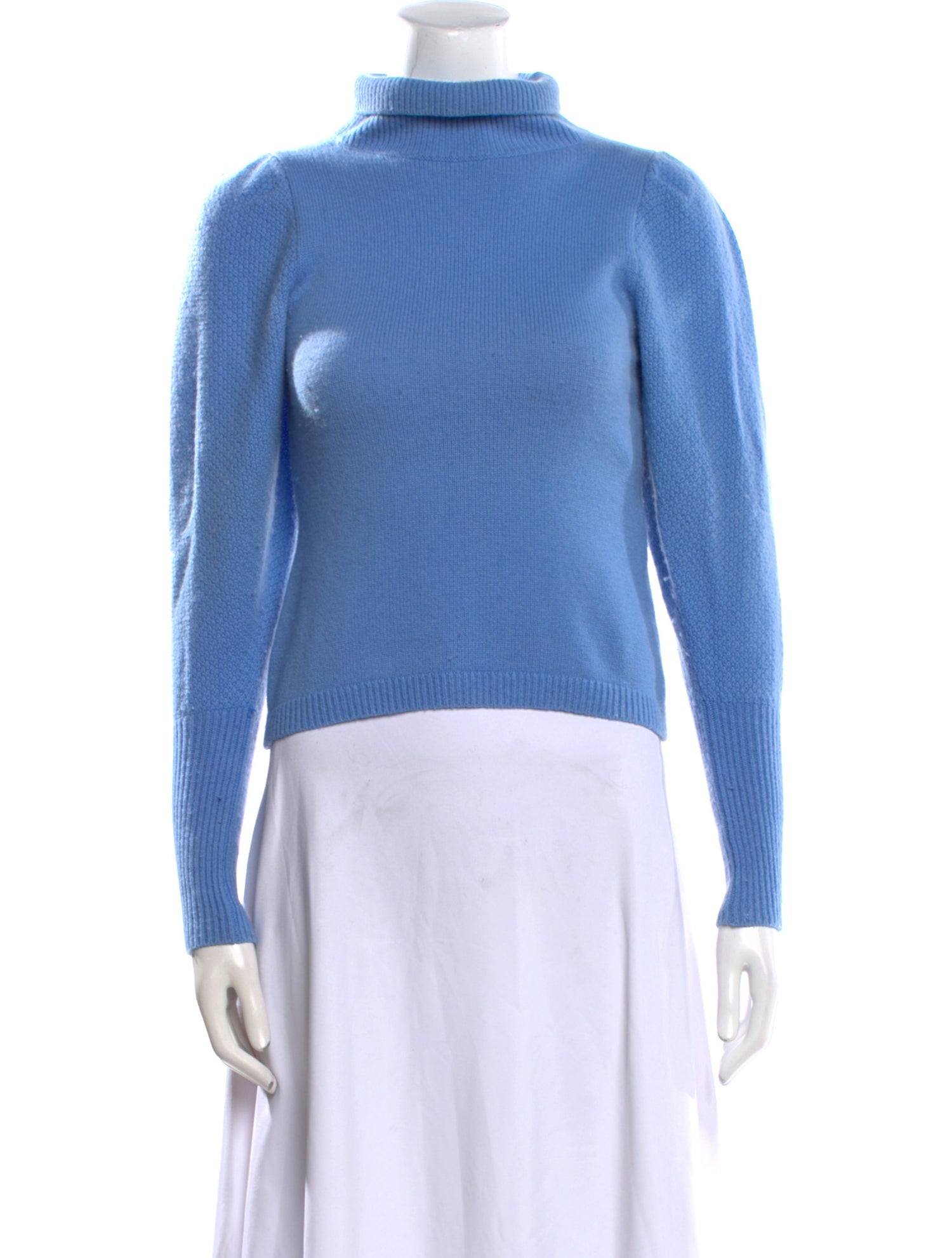 Diane von Furstenberg Wool Mock Neck Sweatshirt
