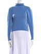 Diane von Furstenberg Wool Mock Neck Sweatshirt