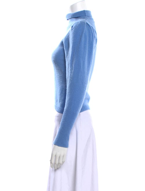 Diane von Furstenberg Wool Mock Neck Sweatshirt