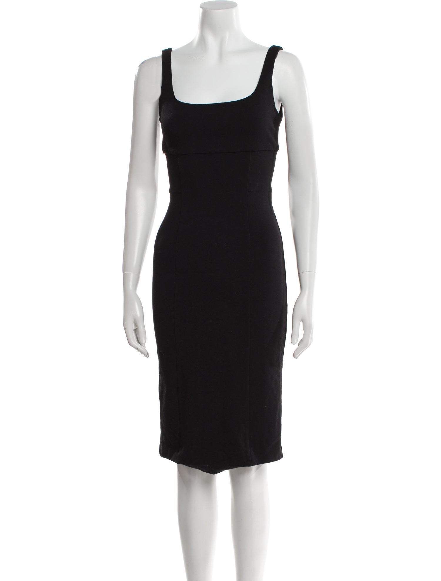 Diane von Furstenberg Square Neckline Knee-Length Dress