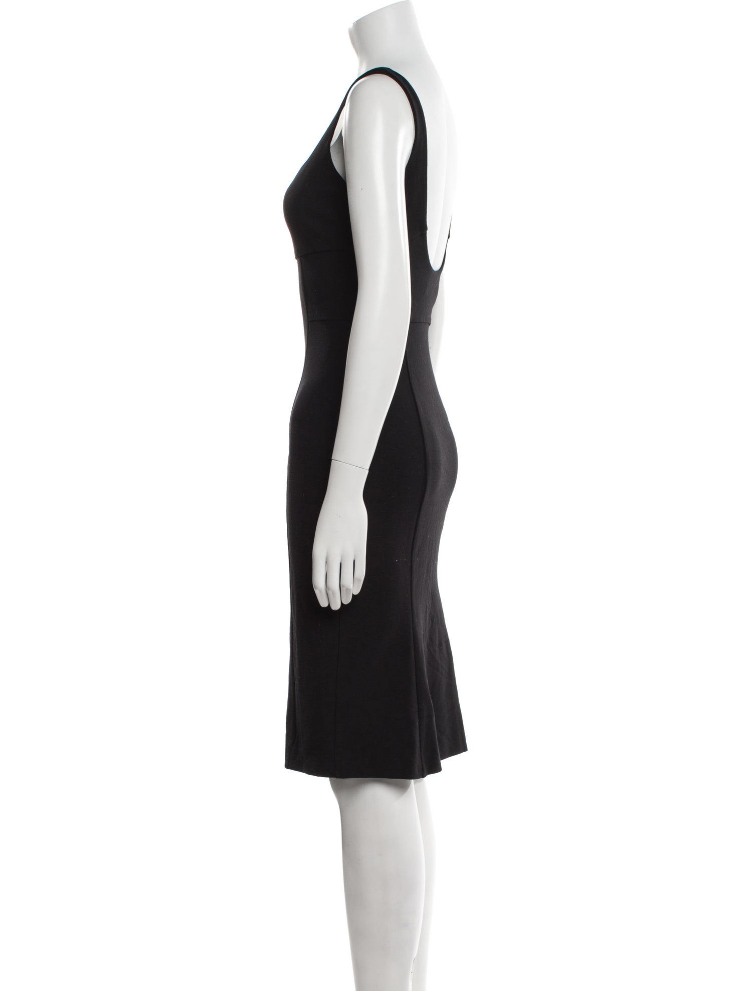 Diane von Furstenberg Square Neckline Knee-Length Dress