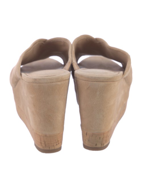 Diane von Furstenberg Suede Cutout Accent Slides