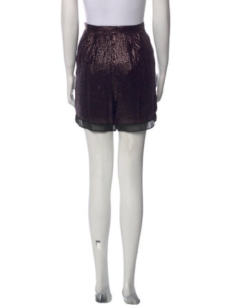Diane von Furstenberg Silk Mini Shorts