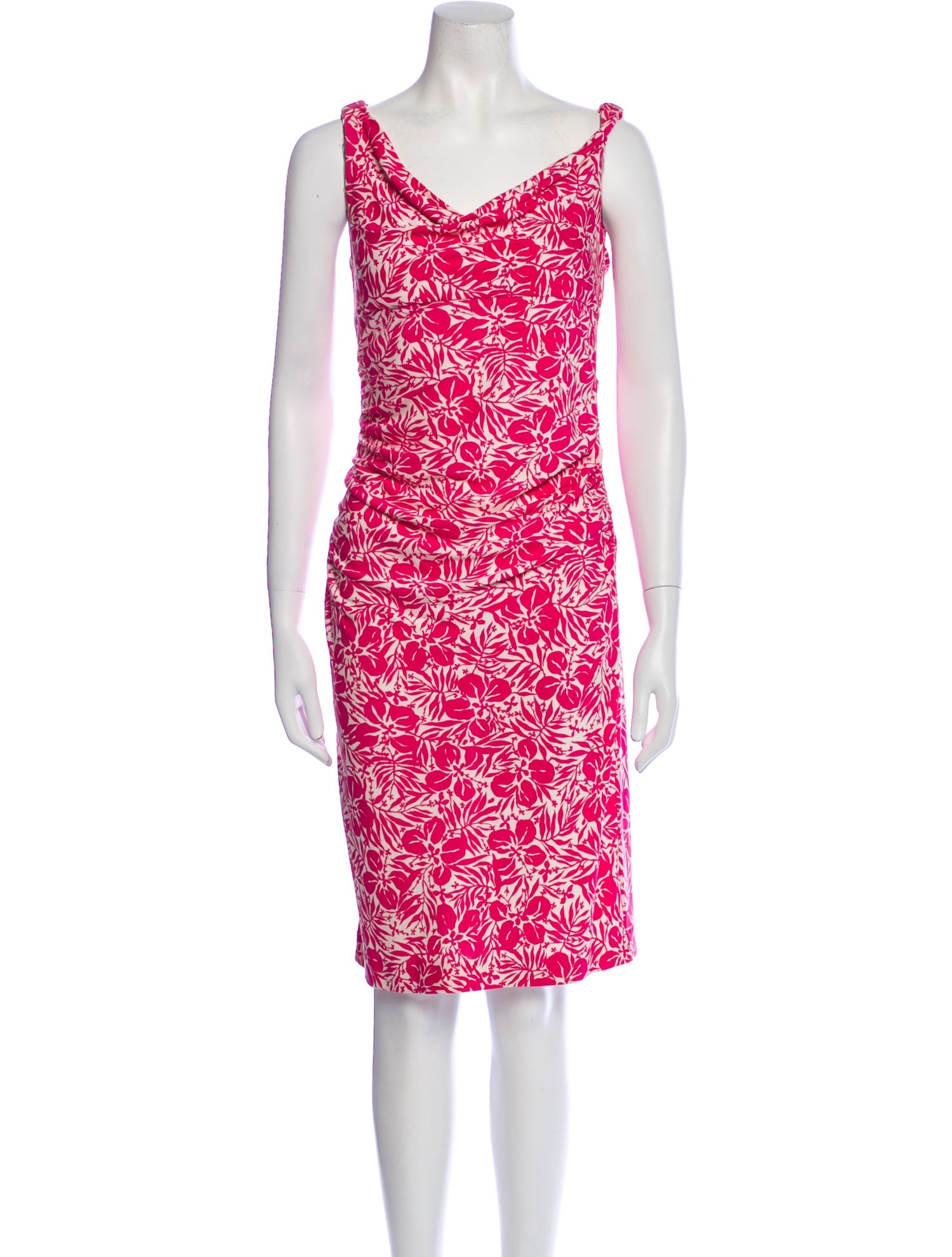 Diane von Furstenberg Silk Knee-Length Dress